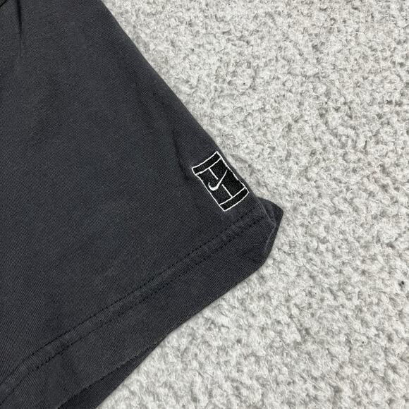 Nike Polo Shirt Mens Medium Gray Tennis Court Vintage Retro Agassi - Picture 4 of 15